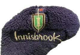Innisbrook Blade Putter Fuzzy Headcover With Hook &amp; Loop Fastener Good C... - $24.14