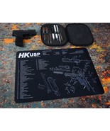 HK Heckler USP  Gun Cleaning Mat Diagram Schematic and Universal Cleanin... - $470.09 MXN
