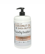 Coconut + Shea Butter Moisturizing Body butter Coconut Vanilla 31 fl oz New - €25,70 EUR