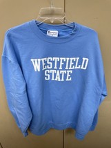 Westfield State University Champion Size 2XL Mens Blue Sweatshirt Crew Neck - £24.98 GBP