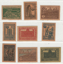 Azerbaijan 1921 Vf Mlh Imperf. Stamps Set Scott # 15 / 29 - £7.05 GBP