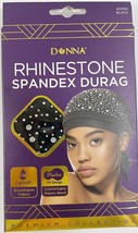 Donna Rhinestone Spandex  Durag Breathable Fabric Comfortable Elastic  #... - £7.78 GBP