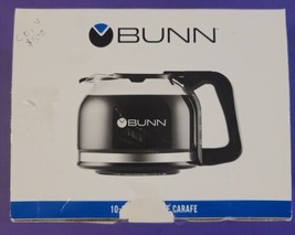 10 Cup - Bunn Black Drip Free Glass Carafe - Works With Cuisinart &amp; Aeropress - £19.95 GBP