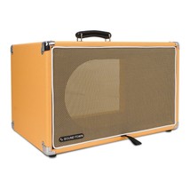 Vintage 6U Amp Rack Case, 12.5&quot; Depth,Dust Cover, Orange (Stvrc-6Or) - £214.21 GBP