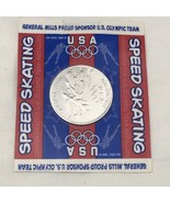 Olympics Nagano 1998 US Team Medallion Speed Skating - $10.50