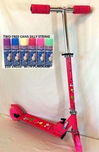 SCOOTER - 33&quot; PINK 2-WHEEL WITH / DOUBLE STEEL FOOT PAD + ADJ HEIGHT+ FR... - $48.90