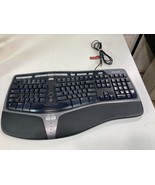 Microsoft Natural Ergonomic Keyboard 4000 V1.0 USB Wired Connection *works - $48.61 CAD