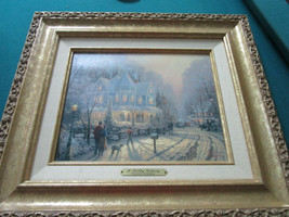 Thomas Kinkade Bookplates &quot;Stepping Stone Cottage&quot; &amp; &quot;A Holiday Gathering&quot; Pick - £80.39 GBP