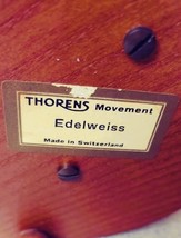 Genuine Thorens Swiss Music Work "Edelweiss" Music box image 5