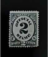 1873 2c Official Post Office Department Stamp, Black Scott O48 Used - $113.85 MXN