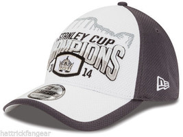 Los Angeles Kings New Era 39Thirty NHL Stanley Cup Champions Hockey Cap Hat - £11.35 GBP
