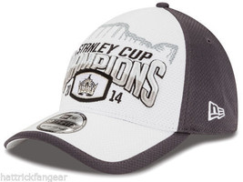 Los Angeles Kings New Era 39Thirty NHL Stanley Cup Champions Hockey Cap Hat - £10.67 GBP