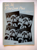 Take Me To Your Lovin Place Larry Gatlin Sheet Music 1980 Music Memorabilia - $17.81