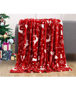 Luxury Velvet Super Soft Christmas Prints Fleece Blanket-Holiday Theme H... - €15,96 EUR