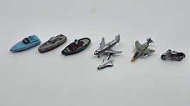 Vintage Micro Machines Collection Boats Planes Motorcycle - $621.96 MXN