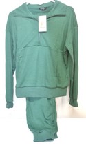 Women&#39;s 2 Pc Sweater Set Pullover Zip Up shirt/ Pants Tracksuit Small  152 - $43.55