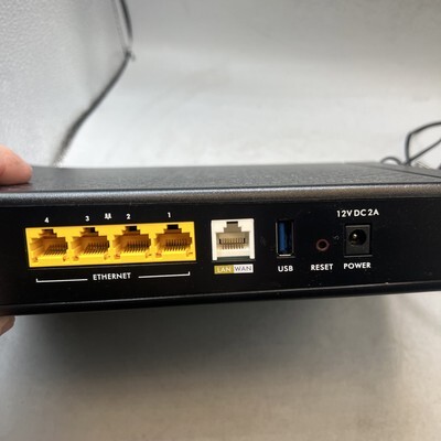 CenturyLink ZyXEL C3000Z DSL Modem Wireless Router w/ AC Adapter *Tested* OEM Item image 13
