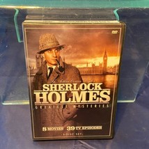 Sherlock Holmes Greatest Mysteries DVD Movie 5-Disc Set 8 Movies 39 TV Episodes - £9.54 GBP