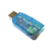 Dynamode USB 2.0 Sound Card  - $9.00