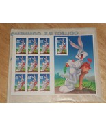 1997 32¢ Bugs Bunny Single Sheet Pane of 10 Collector Series USPS Postag... - $21.48
