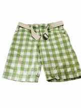 American Eagle Shorts Mens Adult Size 33 (Actual 36) Plaid Green Cotton Casual - £18.61 GBP
