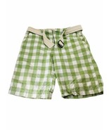 American Eagle Shorts Mens Adult Size 33 (Actual 36) Plaid Green Cotton ... - $32.41 CAD