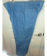 Wrangler Jeans Men’s Size 48x30 Regular Fit Blue light Wash - $23.59 CAD