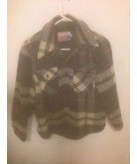 Vintage 70s sears Put Auf Laden Kariert Schwer Wolljacke Hemd Größe 20 B... - $1,385.34 MXN