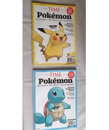 Special Time Edition Pokemon Squirtle &amp; Pikachu Paperback Magazines - Se... - $31.97 CAD