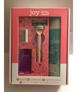 NEW Joy and Glee Women&#39;s Razor Holiday Shave Care Gift Set - $22.46