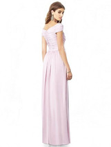 After six 6697.....Full Length, Cap Sleeves Dress.....Blush.....Size 12.... - £29.52 GBP