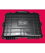 APACHE 4800 WEATHERPROOF PROTECTIVE HARD CASE CAMERA WEAPON BLACK 19x13x7 - €63,34 EUR
