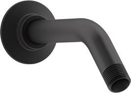 Kohler 7397-BL MasterShower 7-1/2” Shower Arm and Flange - Matte Black - £47.10 GBP