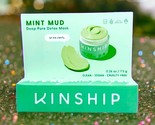 KINSHIP Mint Mud Deep Pore Detox Mask 0.26 Oz / 7.5 g, Brand New In Box - £11.60 GBP