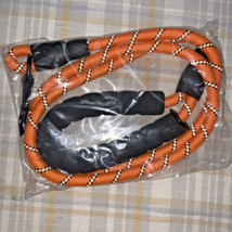 heavy duty dog leash Orange Reflective - $4.83