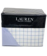 RALPH LAUREN QUEEN Cotton Flannel Duvet Cover Shams Set Millerton Plaid ... - $119.99