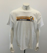 Daytona Beach FL Men's T Shirt Size XL White Cotton Short Sleeve Crew Neck - £7.90 GBP