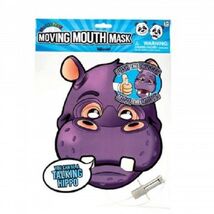 Moving Mouth Animal Mask (Hippopotamus) - $140.69 MXN