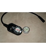Dacor 5500 PSI SPG Pressure Gauge w Boot Console &amp; compass Scuba Dive 1f - $1,557.70 MXN