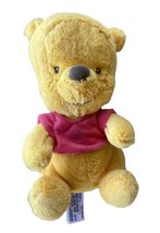 Winnie the Pooh Textured Fluffy 11  inch Plush Stuffed Animal Disney Parks  - £8.59 GBP
