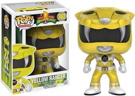 Funko Pop! TV Power Rangers Exclusive Gold Yellow Ranger #362 Mighty Mor... - £9.94 GBP