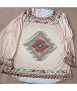 Women&#39;s Long sleeve  Tunic 5XL Southwestern Aztec Print - $168.14 MXN