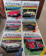 1987 Collectible Automobile Magazines Lot Of 6 Full Year Vintage Cars - £11.22 GBP