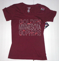 Pro edge Golden Minnesota Gophers Womens Juniors T- Shirt  Sizes S M  XL NWT - £8.94 GBP