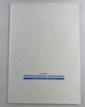 1994 World Gymnastic Championships Brisbane Australia Program Booklet - £19.46 GBP