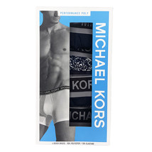 Nwt 4 Pack Michael Kors Msrp $46.99 Touch Men&#39;s Black Boxer Briefs Underwear S - £25.78 GBP