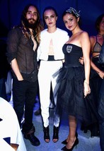 Beautiful Cara Delevingne Jared Leto &amp; Selena Gomez 8X10 Photo - $8.99