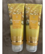 2 X  Bath &amp; Body Works SUN-WASHED CITRUS Ultimate Hydration Body Cream 8 Oz - $28.66