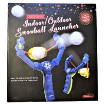 Indoor / Outdoor Snowball Launcher Set of 2 Indoor 4 Snowballs - $7.95