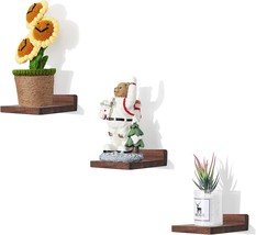 Niubest Small Floating Shelf, 5 Inch Small Plant Wall Shelf, Set Of 3, W... - $558.82 MXN